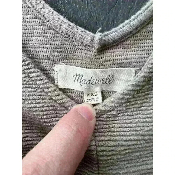 Madewell Tan Sleeveless Tie Front Crop Tank Top - Picture 8 of 10